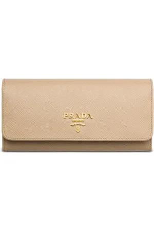 Prada Cartera grande de piel saffiano