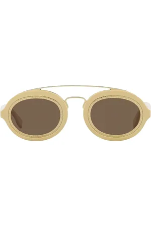 Fendi Lentes de sol con armazón ovalada