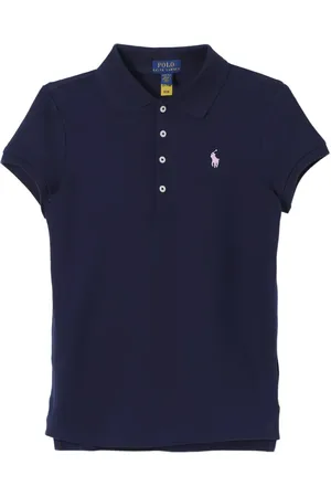 Ralph Lauren Playera tipo polo con Polo Pony bordado