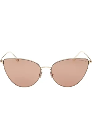 Tom Ford Lentes de sol con armazón cat eye