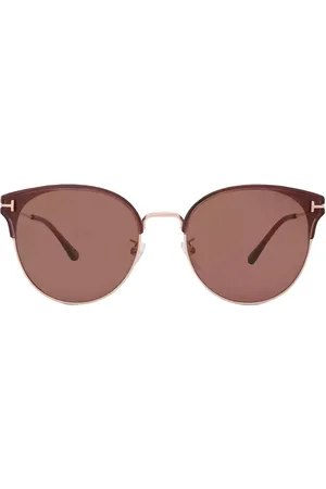 Tom Ford Lentes de sol con armazón cat eye