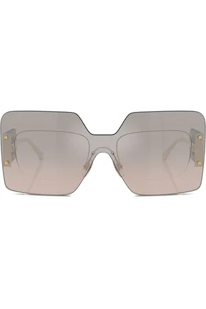 VERSACE Lentes de sol con armazón oversize