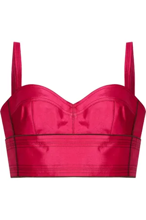 Tory Burch Top corto de seda