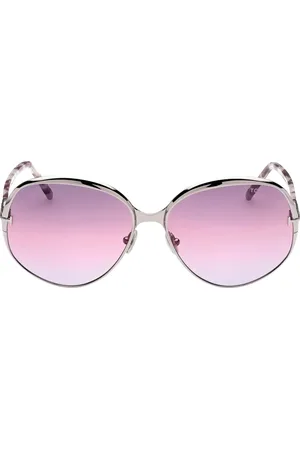 Tom Ford Lentes de sol con armazón redonda