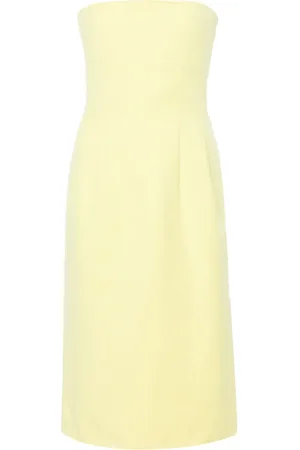 Sportmax Vestido midi estilo bandeau