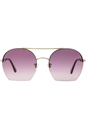 Tom Ford Lentes de sol con armazón geométrica
