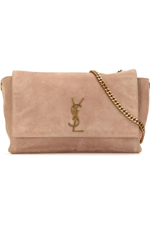 Saint Laurent Bolsa crossbody Kate mediana de piel de becerro y gamuza con diseño reversible 2022