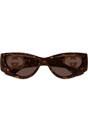 Gucci Lentes de sol con armazón cat eye