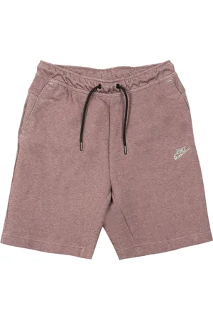 Nike Shorts deportivos "Dark Wine/Black" con tela polar técnica