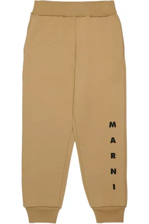 Marni Pantalones con logo estampado