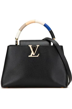 LOUIS VUITTON Bolsa satchel Taurillon Capucines MM 2021-2024