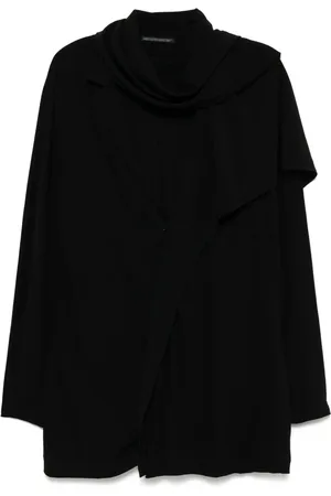 YOHJI YAMAMOTO Blazer con cuello de mascada
