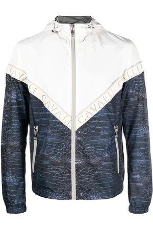 Roberto Cavalli Chamarra con animal print