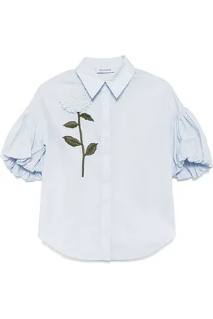 DICE KAYEK Camisa con bordado floral