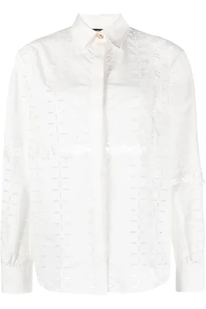 Roberto Cavalli Camisa con detalle de aberturas