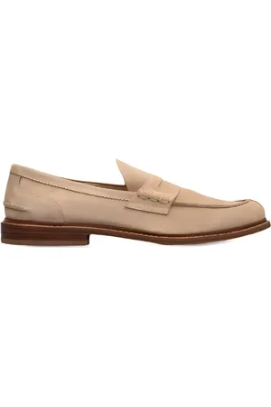 Brunello Cucinelli Mocasines de gamuza