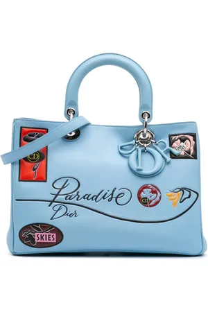 Dior Bolsa satchel Medium Smooth Calfskin Paradise Diorissimo 2015