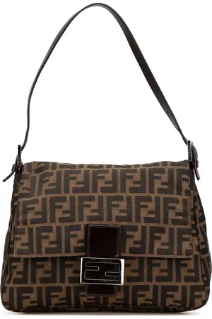 Fendi Bolsa de hombro 20th Century Zucca Canvas Mamma Forever