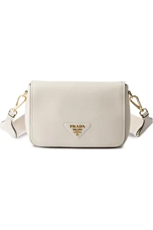 Prada Bolsa de hombro de cuero
