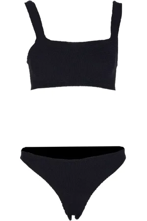 Hunza G Bikini con efecto arrugado