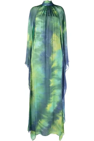 Roberto Cavalli Vestido con motivo tie-dye