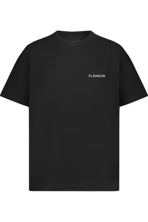 FLÂNEUR Playera con logo estampado