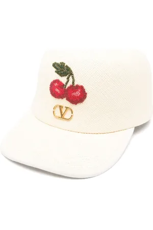 VALENTINO GARAVANI Gorra con motivo de cereza