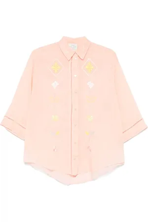 FORTE FORTE Camisa con bordado floral