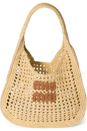 Miu Miu Tote con diseño entretejido