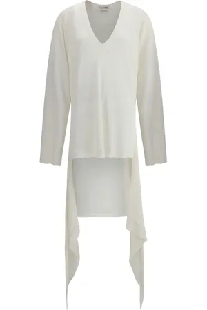 The Attico Vestido corto con cuello en V