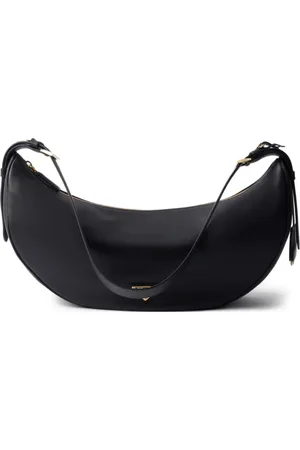 Prada Bolsa de hombro grande de piel