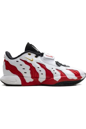 Nike Tenis LeBron 21 Prime 96 "White/Metallic Gold/Fire Red"