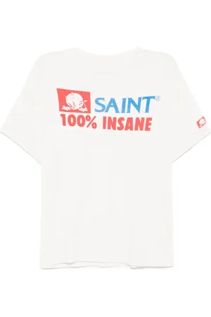 SAINT MXXXXXX Playera con estampado gráfico