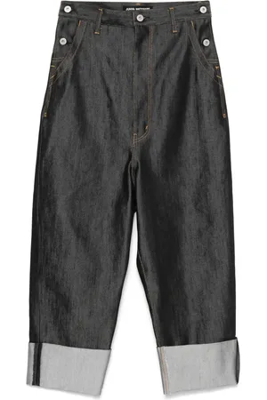JUNYA WATANABE Jeans con costuras en contraste