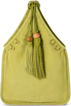 Miu Miu Bolsa con detalle de borlas