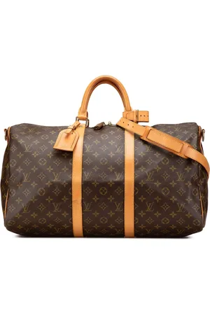LOUIS VUITTON Bolso de viaje Keepall Bandouliere 50 con monograma 1995
