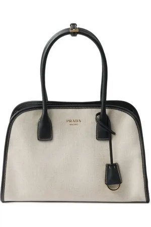 Prada Tote mediana de lino
