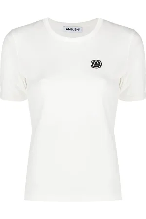 AMBUSH Playera con parche de emblema
