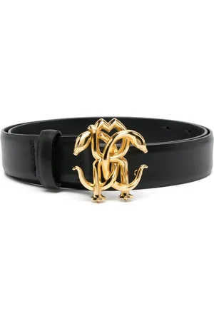 Roberto Cavalli Cinturón con hebilla del logo