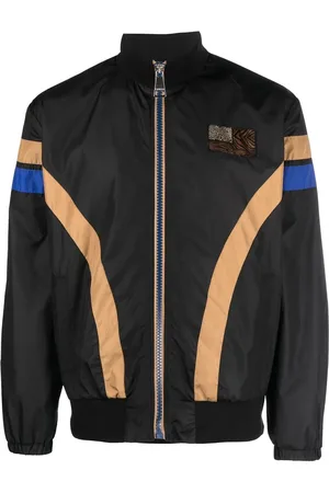 Roberto Cavalli Chamarra bomber con logo bordado