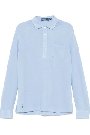 Ralph Lauren Playera tipo polo manga larga