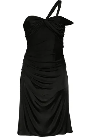 Tom Ford Vestido midi con hombro descubierto
