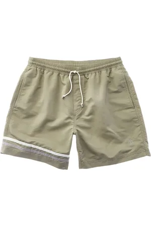 Brunello Cucinelli Shorts de playa con logo bordado