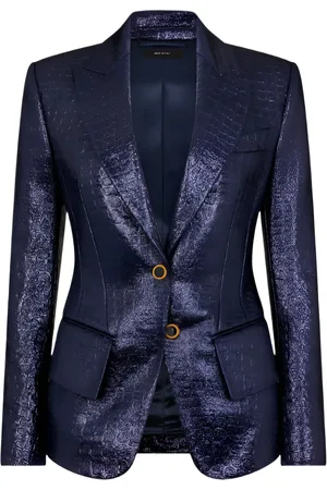 Tom Ford Crocodile-embossed blazer