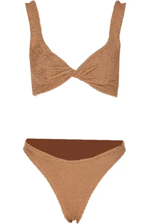 Hunza G Bikini con efecto arrugado
