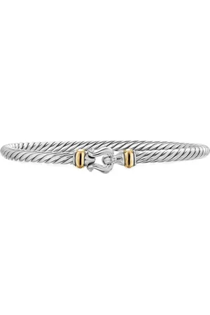 David Yurman Pulsera Cable Flex en plata de ley