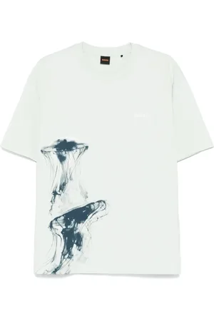 HUGO BOSS Playera con estampado gráfico