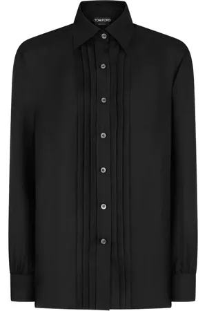 Tom Ford Camisa con detalle con pliegues