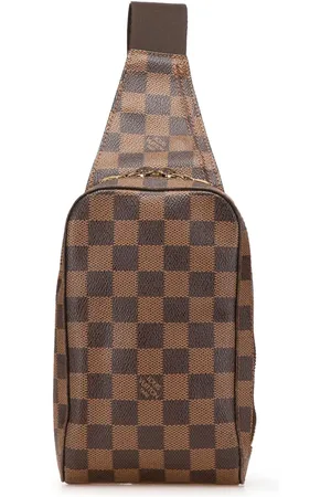 LOUIS VUITTON Bolsa crossbody Damier Ebene Geronimos 2004