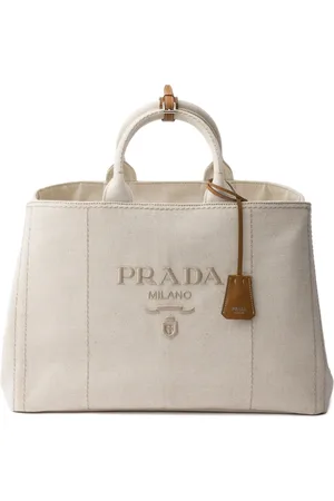 Prada Tote con logo bordado